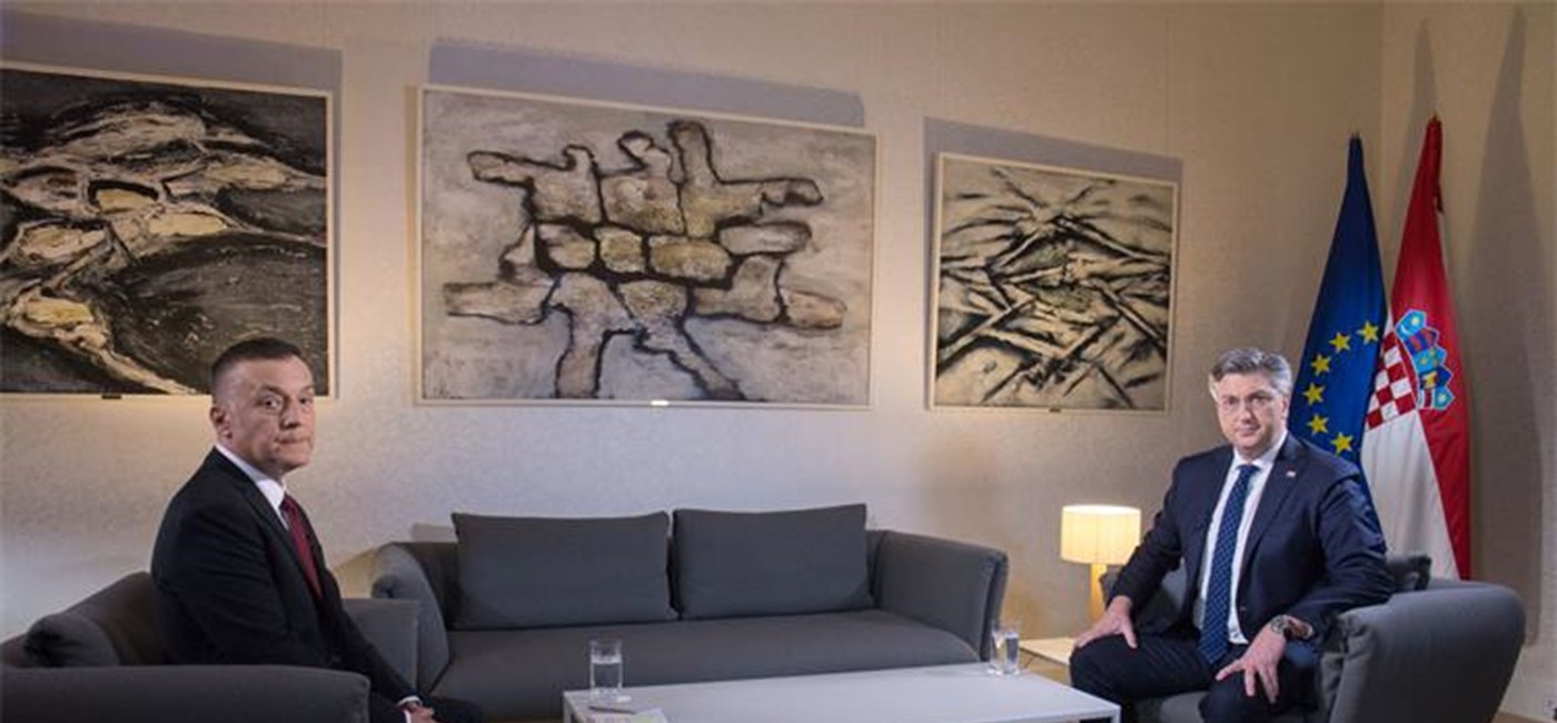 Plenković za Dnevnik HTV-a: LNG Hrvatskoj omogućio alternativni pravac opskrbe plinom